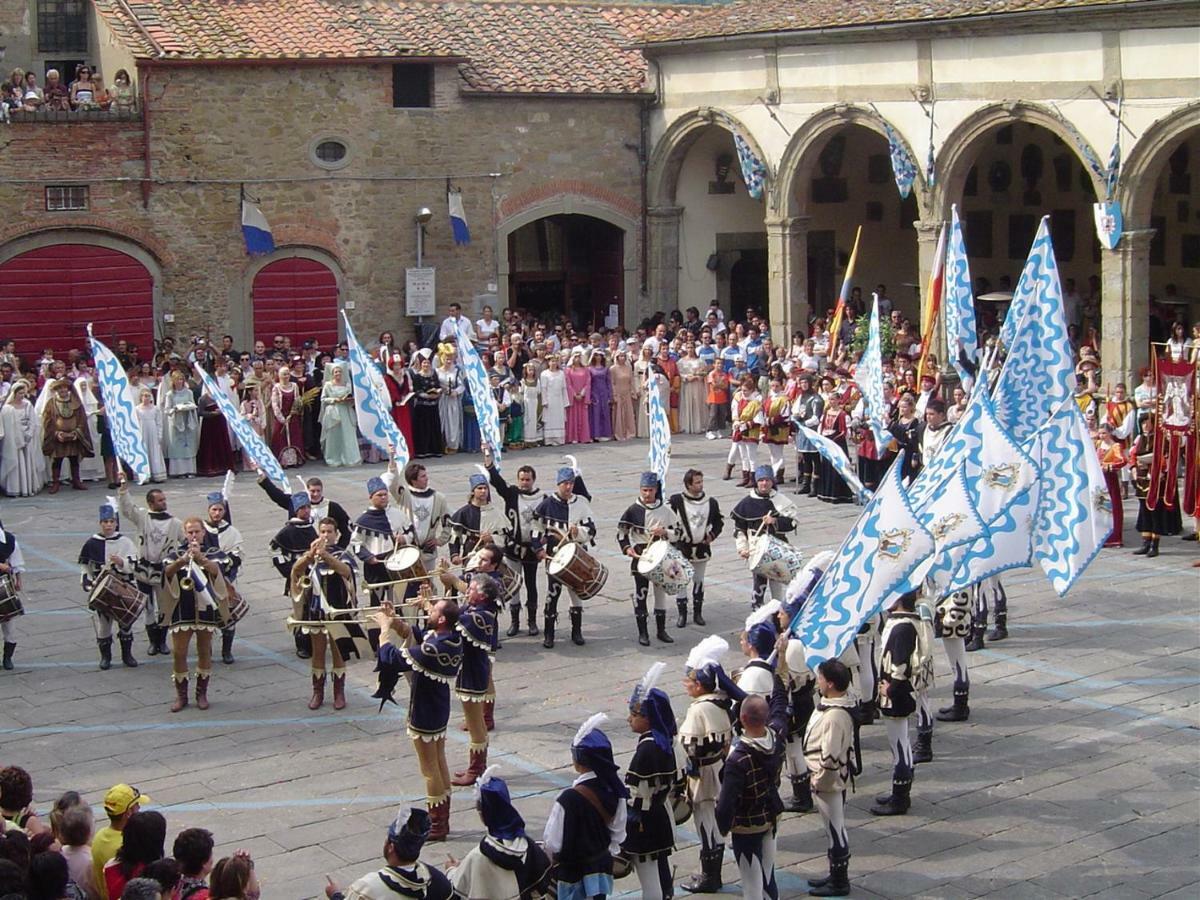 Camera E Appartamento Toscana - B&B Palazzo Robicci كاستيجليون فيورنتينو المظهر الخارجي الصورة